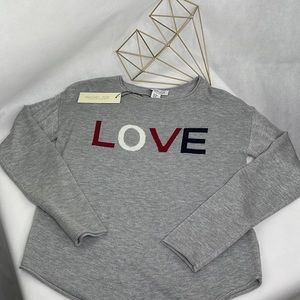 Rachel Zoe L O V E Cashmere Top